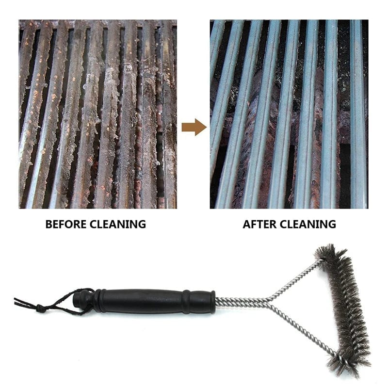 Brosse de Nettoyage pour Barbecue en Acier Inoxydable barbecue