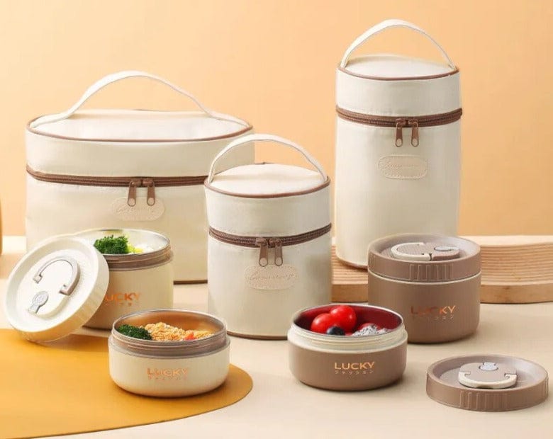 Bentos Japonais « Lucky » avec Sac de Transport Lunchbox