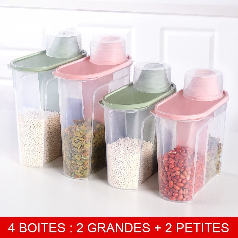 Boites de conservation des ingrédients Boîtes Hermétiques