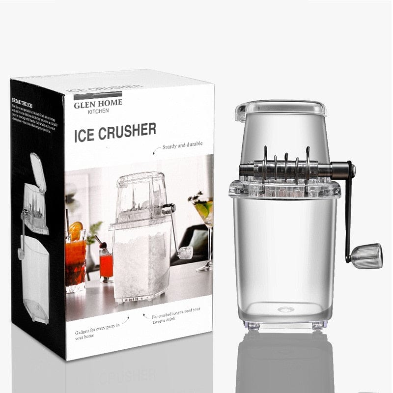 Broyeur à Glace manuel machine pour piler la glace