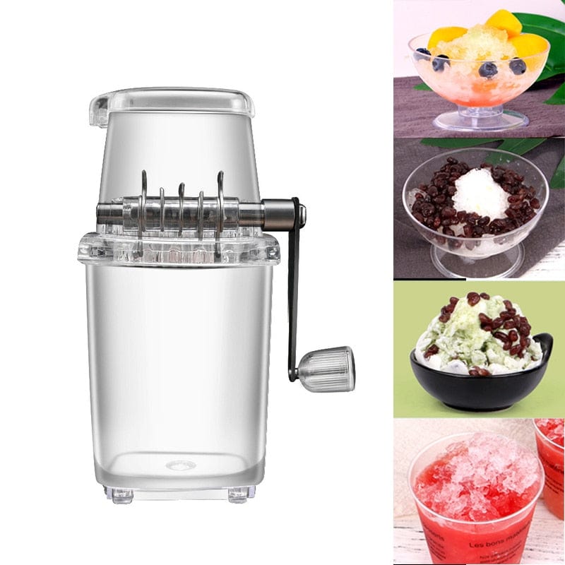 Broyeur à Glace manuel machine pour piler la glace