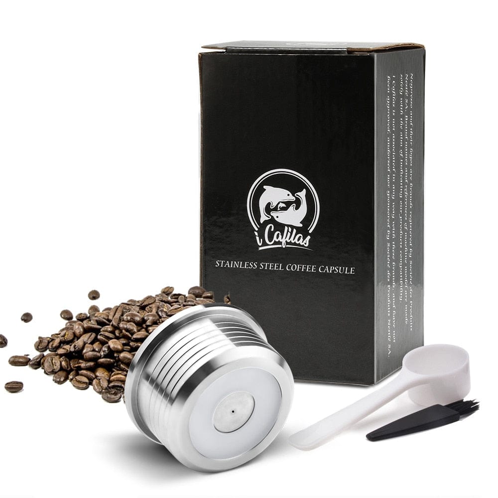 Capsules réutilisables pour Delta Q NDIQ7323, Lavazza EP Mini et AAA 3A-C225 capsule