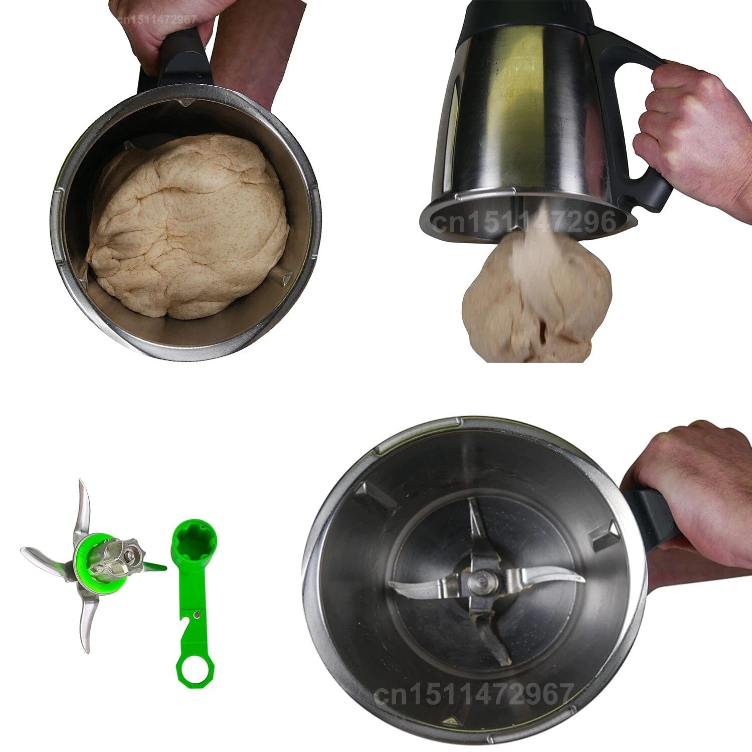 Clé de démoulage de pâte pour Thermomix Thermomix