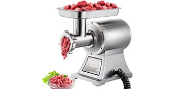 Hachoir à Viande Électrique Professionnel 1 100 W — 250 kg/h — Acier Inoxydable Hachoirs à Viande