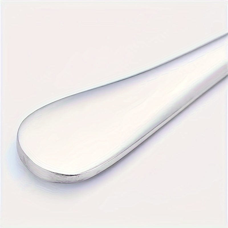 Cuillères Longues en Acier Inoxydable - Lot de 8 - Accessoires de Cuisine - Lavable au Lave-Vaisselle