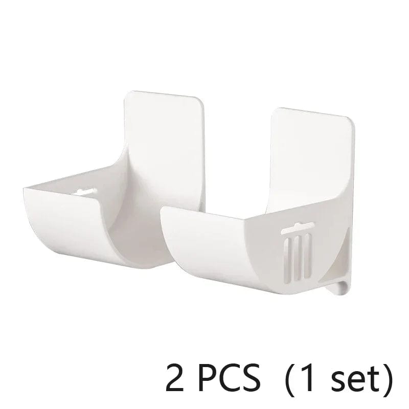 Distributeur de sacs poubelle mural Kitchen Bath en plastique - Lot de 4/2 - Rangement frais pour sacs poubelle