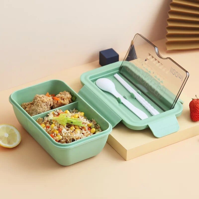 Ensemble « Lunch Box Kids » : Boite repas + Couverts + Verre + Sac Lunchbox