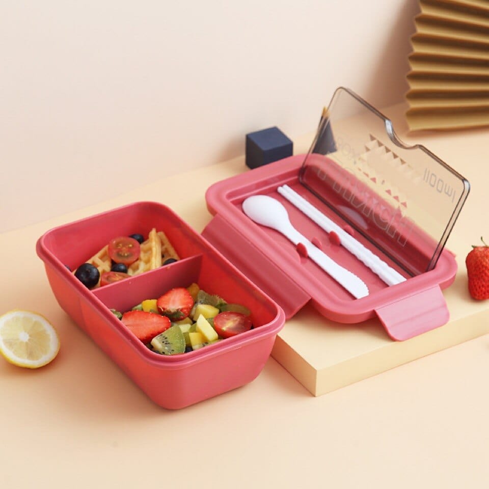 Ensemble « Lunch Box Kids » : Boite repas + Couverts + Verre + Sac Lunchbox