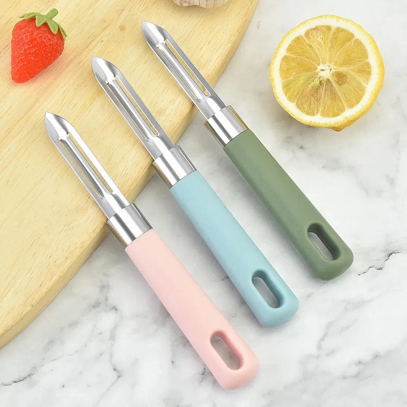 Épluche-légumes multifonction inox - Outil de cuisine pratiqueTableRow - Qualité premium