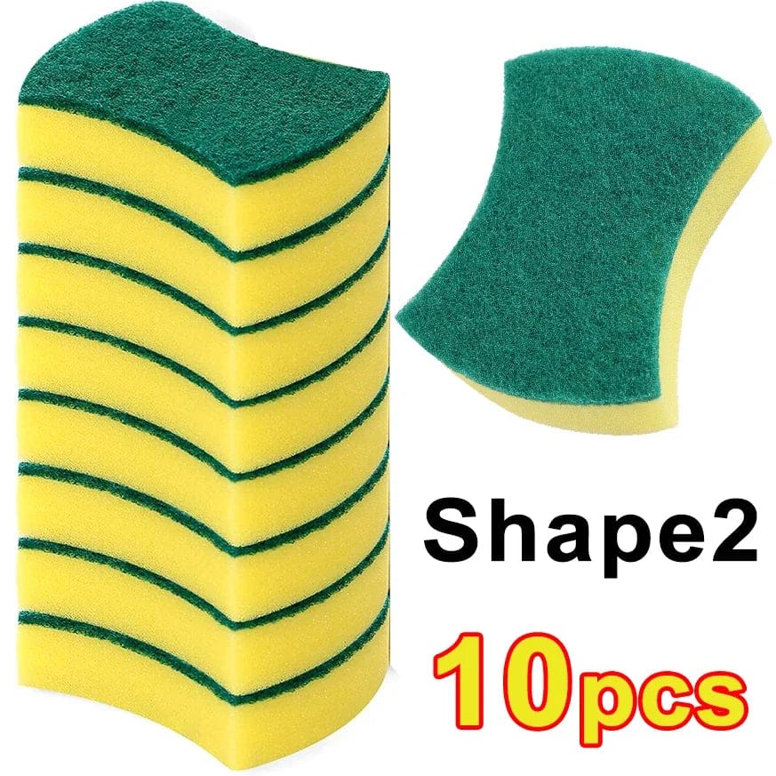 Éponge de cuisine magique pour nettoyage des plats - Lot de 6 eponge