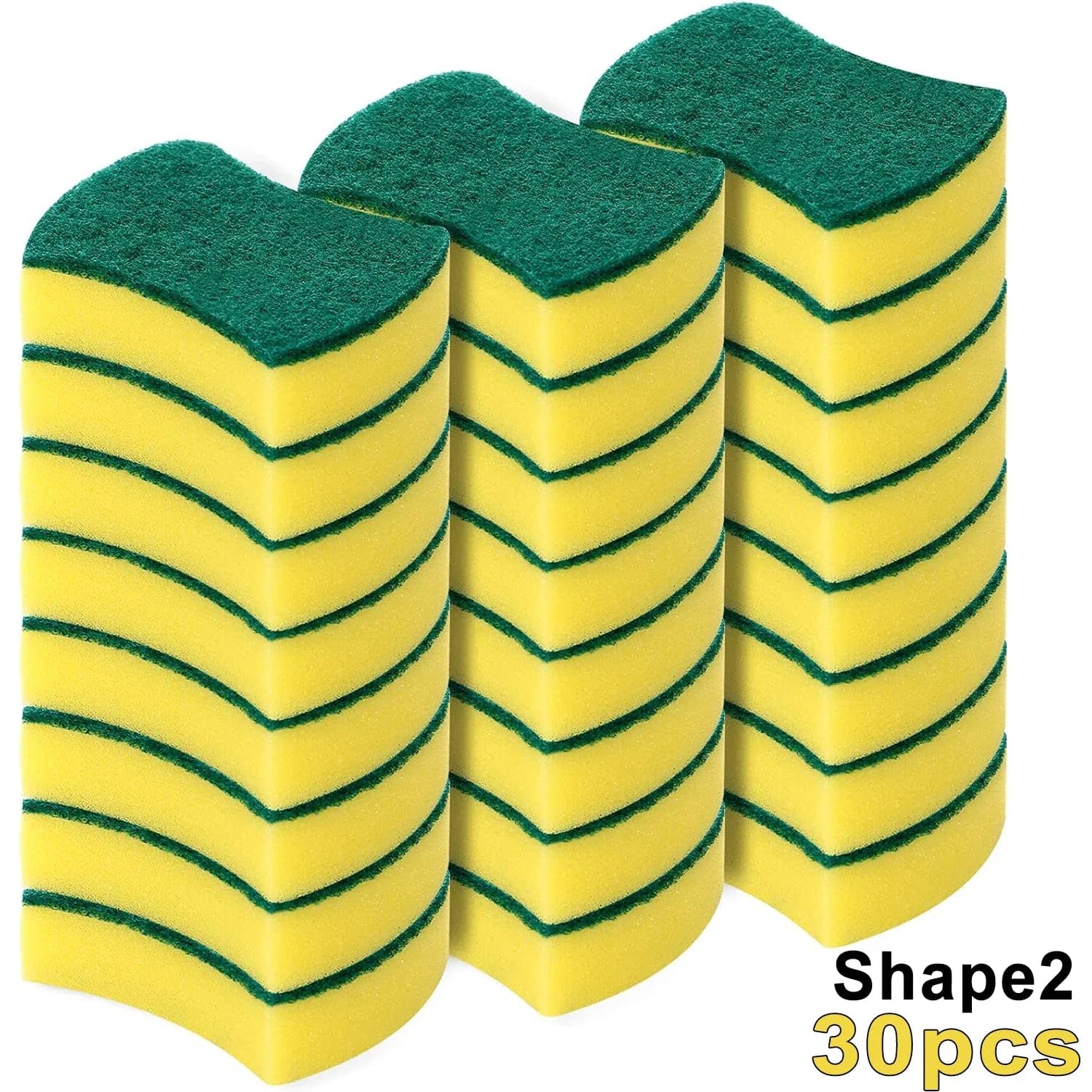 Éponge de cuisine magique pour nettoyage des plats - Lot de 6 eponge