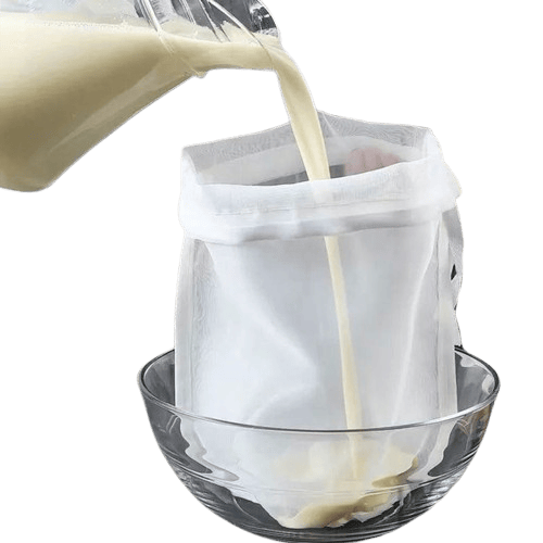 Filtre en Nylon Réutilisable pour Thé, Café, Huile - Sac de Filtre pour Lait Végétal