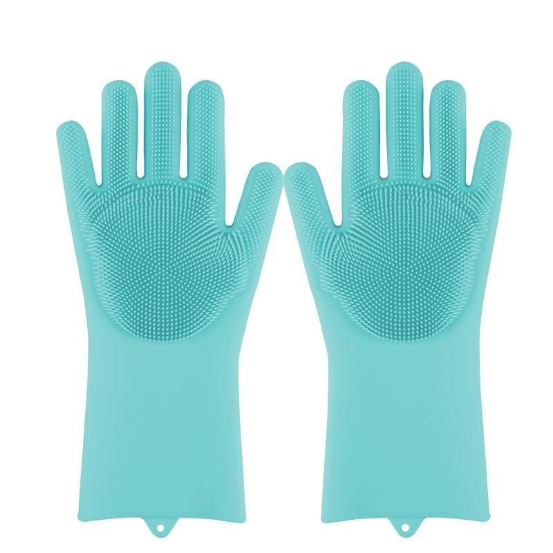 Gants de vaisselle avec brosses intégrées 151406