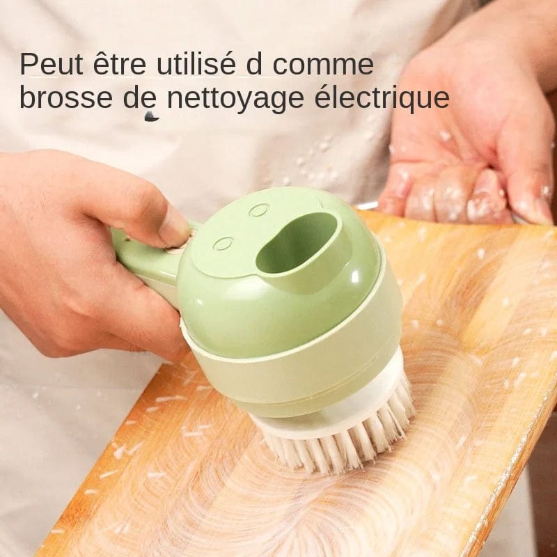 Hachoir à Légumes électrique 4-en-1 Hachoirs à légumes