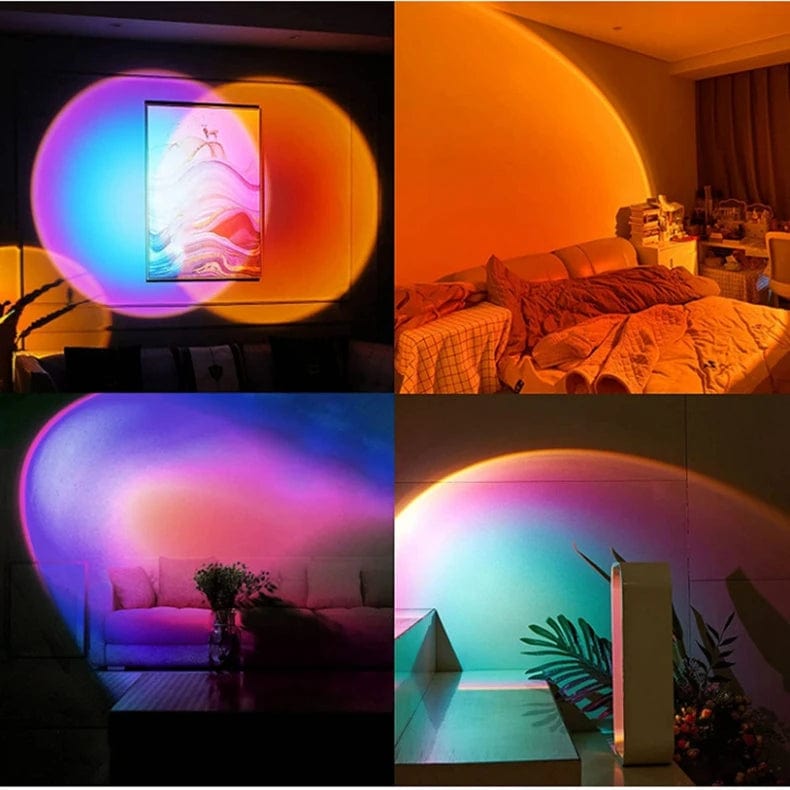 Lampe Coucher de Soleil controlable à distance (par télécommande et smartphone)