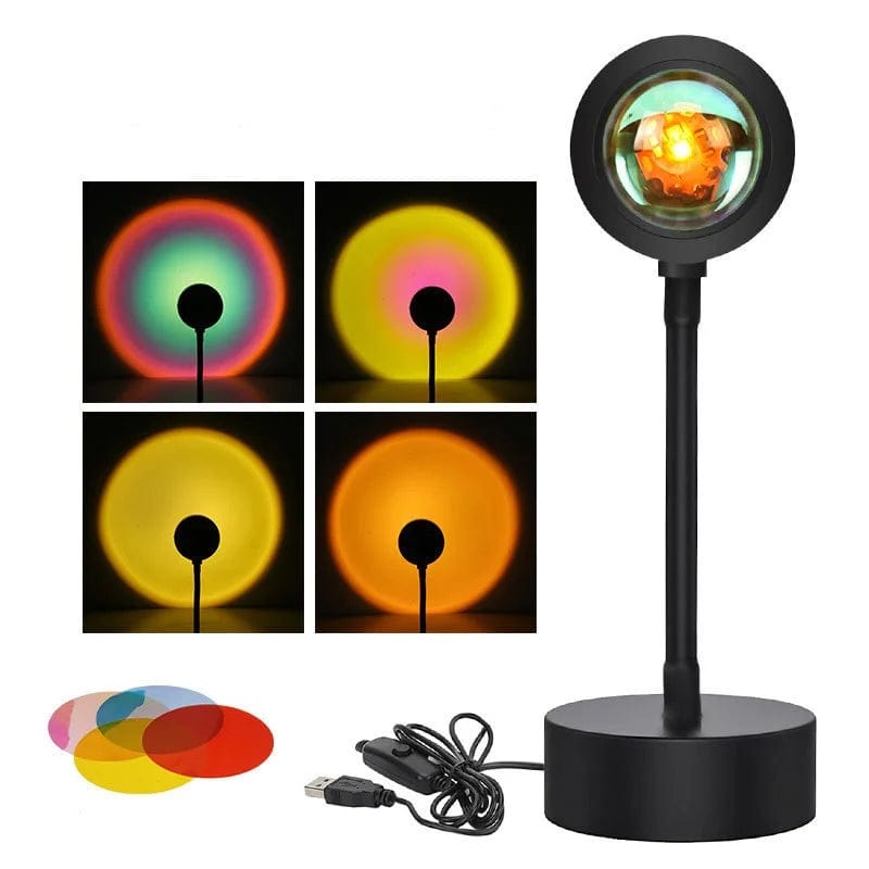 Lampe Coucher de Soleil controlable à distance (par télécommande et smartphone)