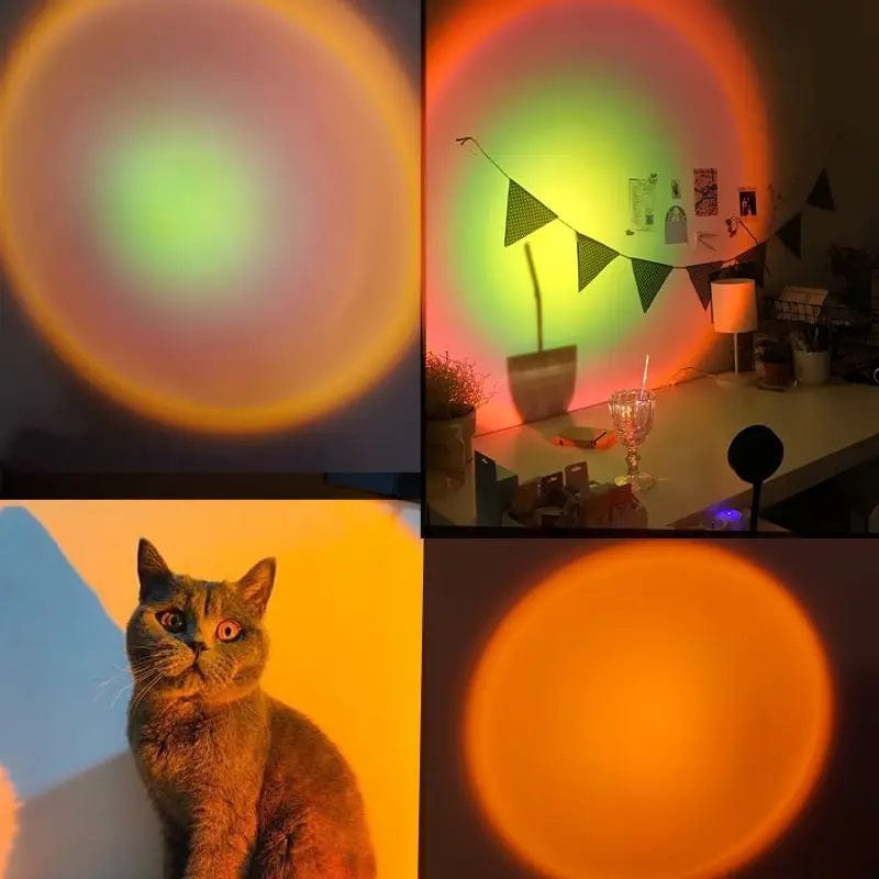 Lampe Coucher de Soleil controlable à distance (par télécommande et smartphone)
