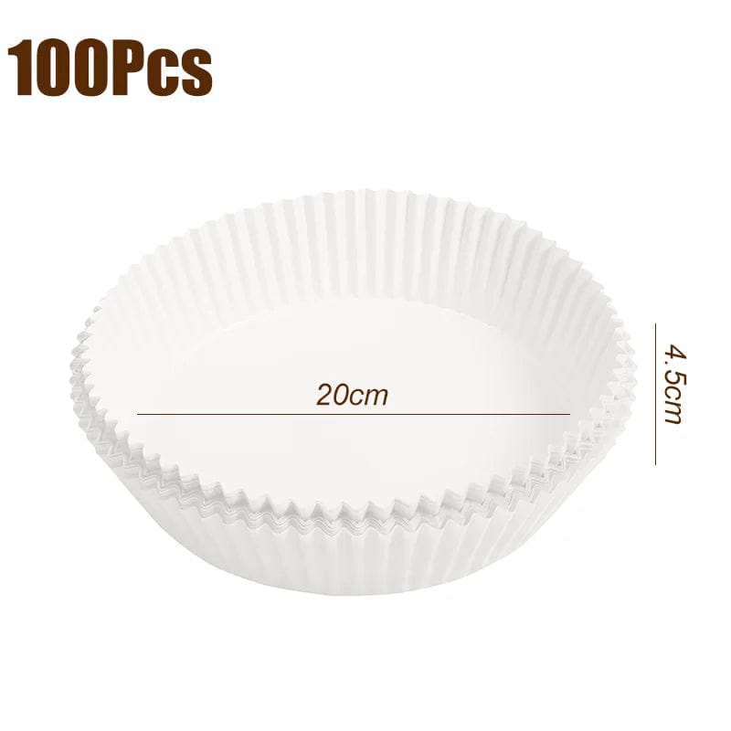 Liner jetable pour friteuse à air - Accessoire de cuisson anti-micro-ondable