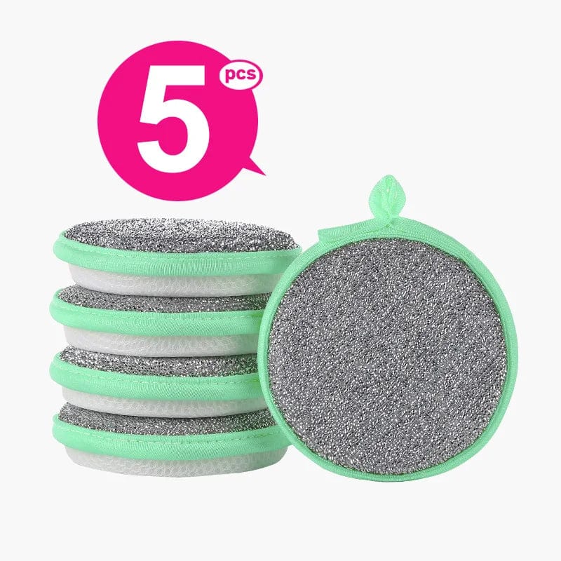 Lot de 3 Eponges de Nettoyage Double Face - Eco-Friendly eponge