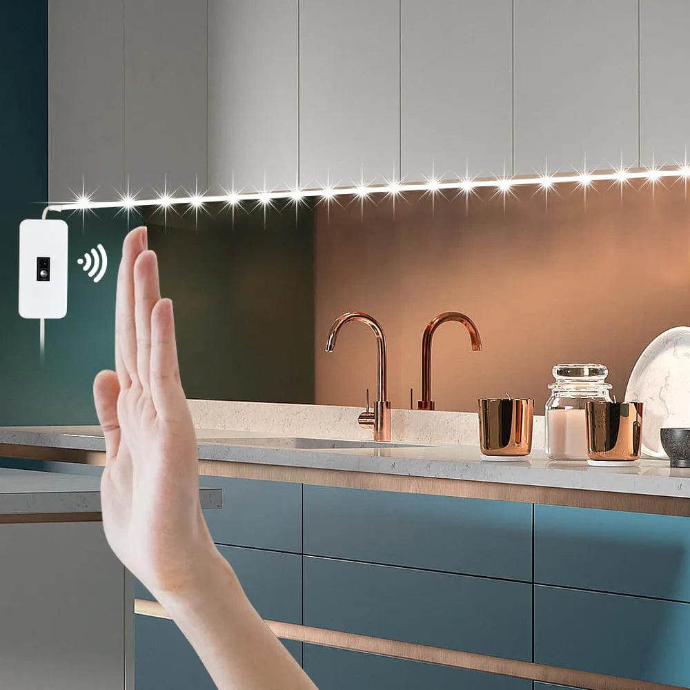 Bandelettes de lumière LED à capteur de mouvement pour la Cuisine