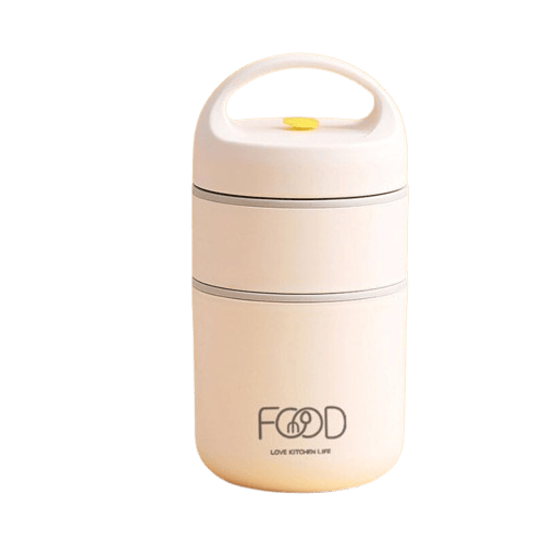 Lunchbox isotherme cylindrique à poignée Lunchbox