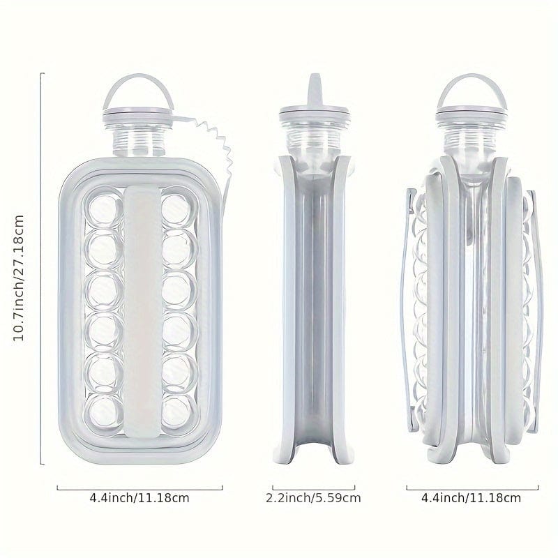 Machine à Glaçons 2-en-1 et Bouteille d'Eau - Pratique et Portable machine a glacon