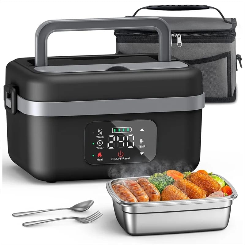 LunchBox Chauffante Électrique 16000mAh 220V pour Bureau et Voyage lunchboxchauf