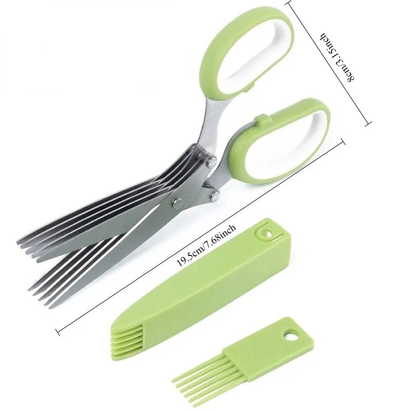 Ciseaux Coupe Herbes 5 Lames ciseaux