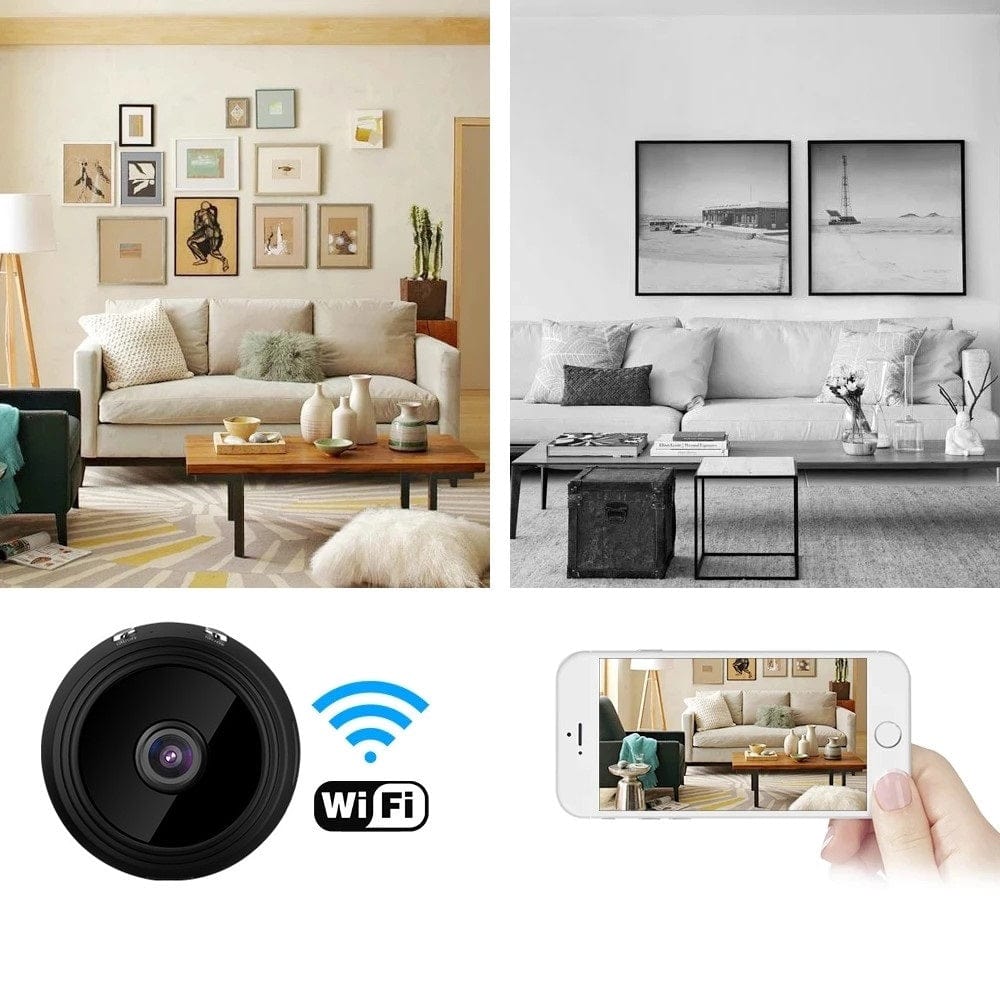 Mini Caméra de Surveillance Wifi facile à utiliser 0