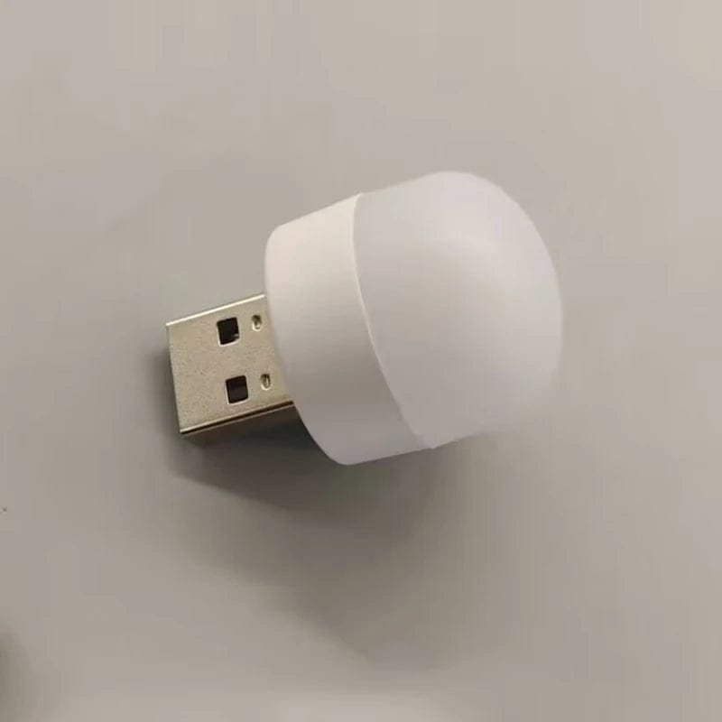 Mini Lampe de Lecture USB Blanc Chaud Rechargeable 1-10 Pcs