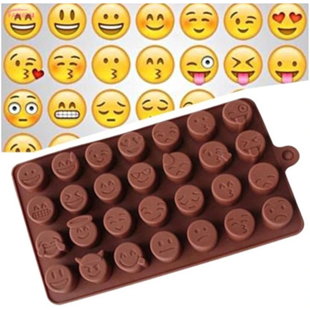 Moule à Chocolat Emoji Moules à Chocolat