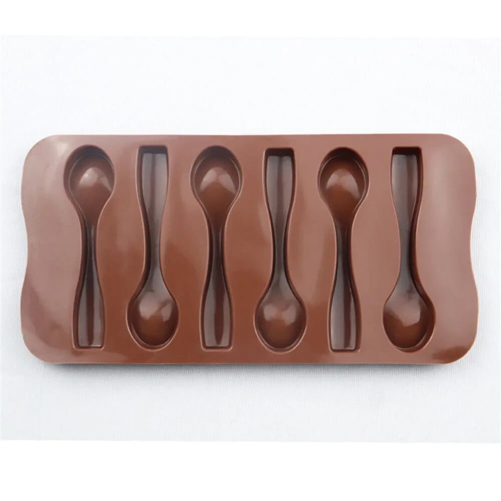 Moule à Chocolat en forme de Cuillère Moules à Chocolat