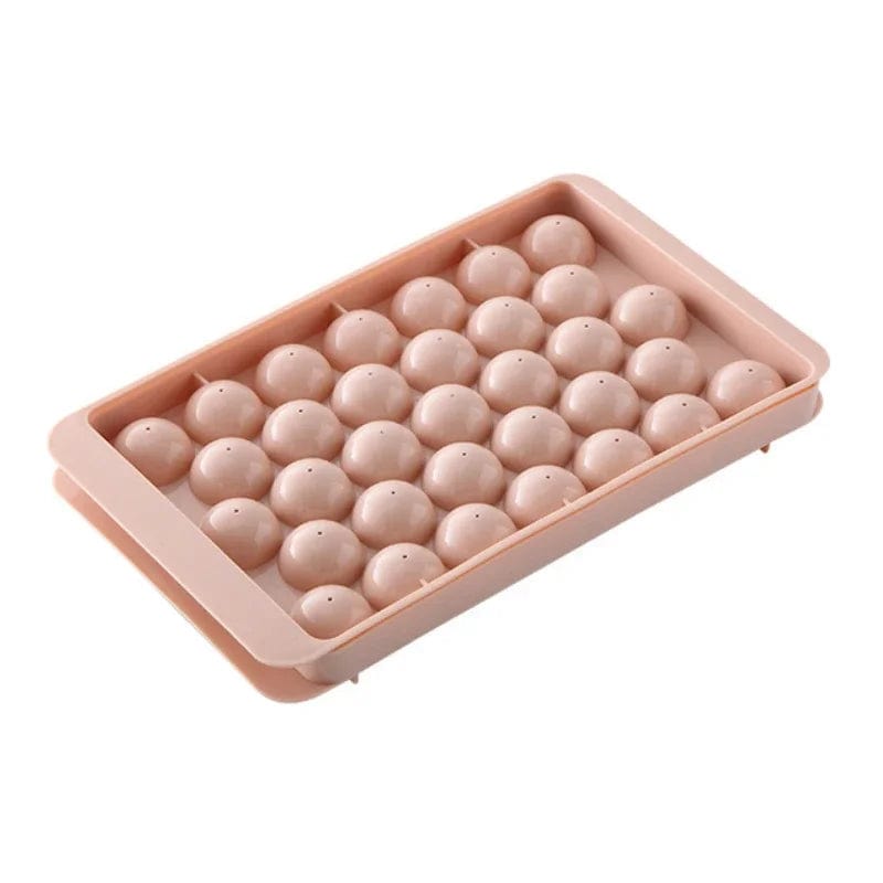 Moule à glaçons sphériques 33 boules - Idéal pour cocktails et whisky Moules à Glaçons