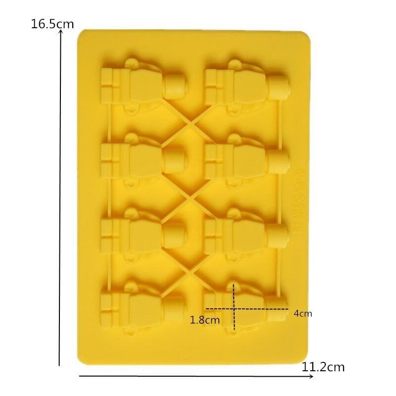 Moules à Gâteaux en forme de Lego (lot de 6) Moules à Gateau
