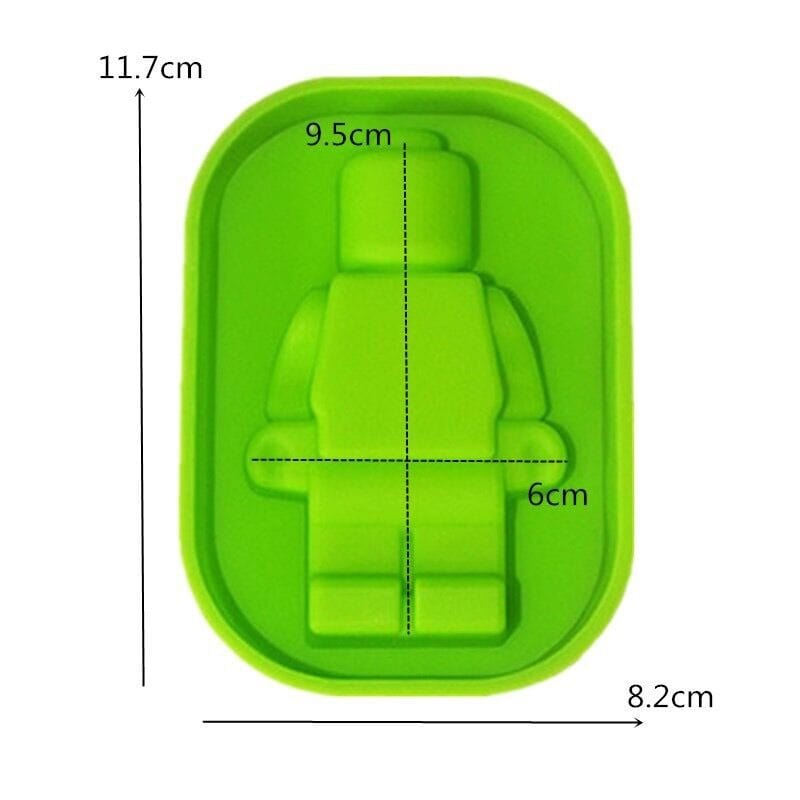 Moules à Gâteaux en forme de Lego (lot de 6) Moules à Gateau