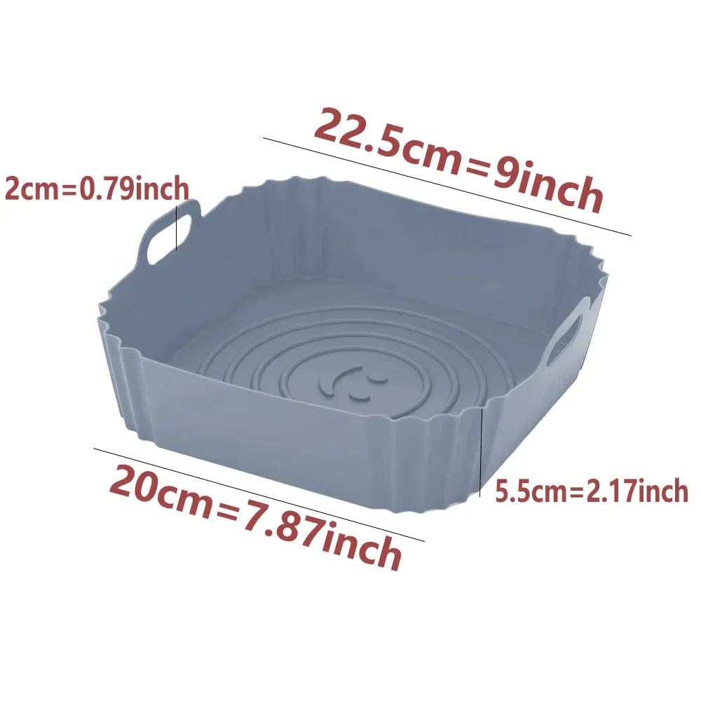 Moules en Silisone Carrés pour Friteuse sans huile Friteuse sans Huile