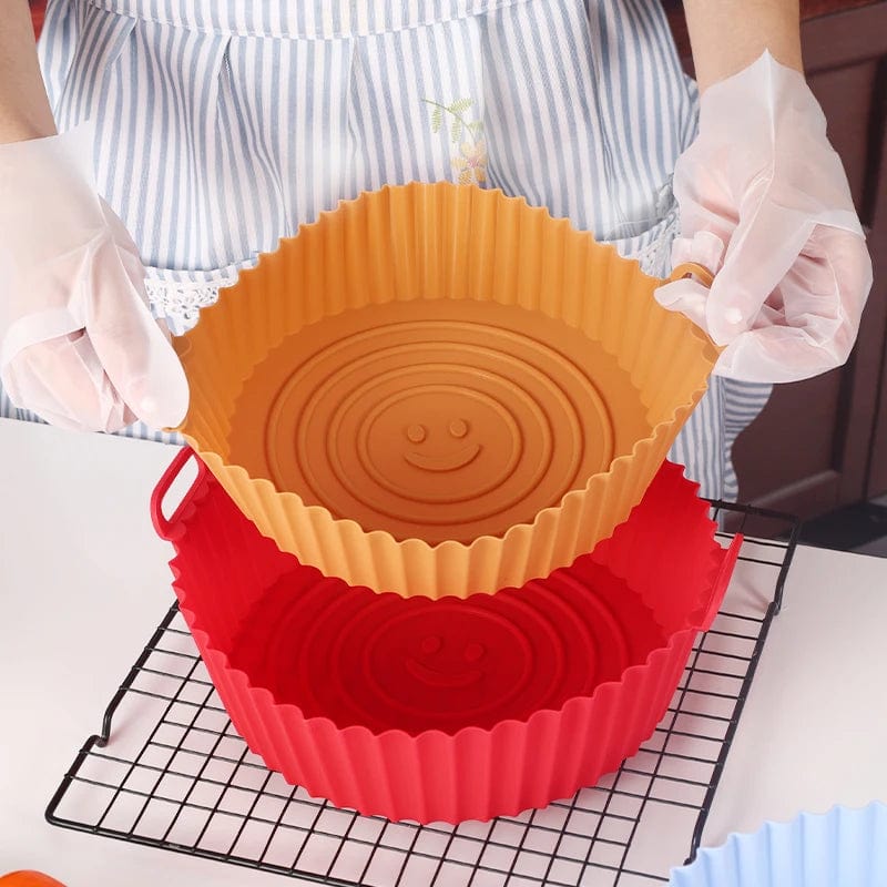 Moules en Silisone Ronds pour Air Fryer Air Fryer