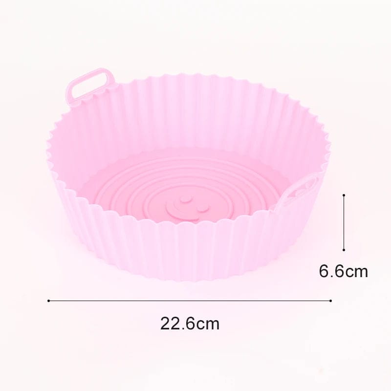 Moules en Silisone Ronds pour Air Fryer Air Fryer