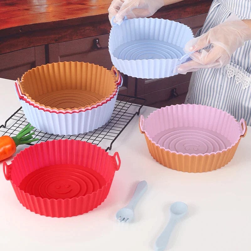 Moules en Silisone Ronds pour Friteuse sans huile Friteuse sans Huile