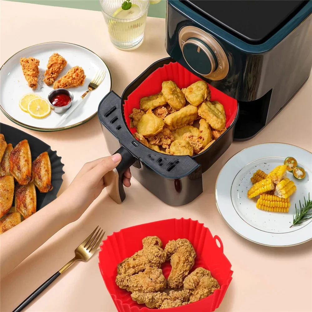Moules en Silisone Ronds pour Friteuse sans huile Friteuse sans Huile