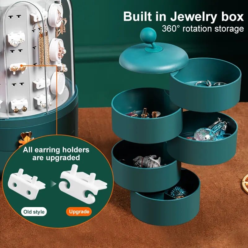 Organisateur Rotatif pour Bijoux