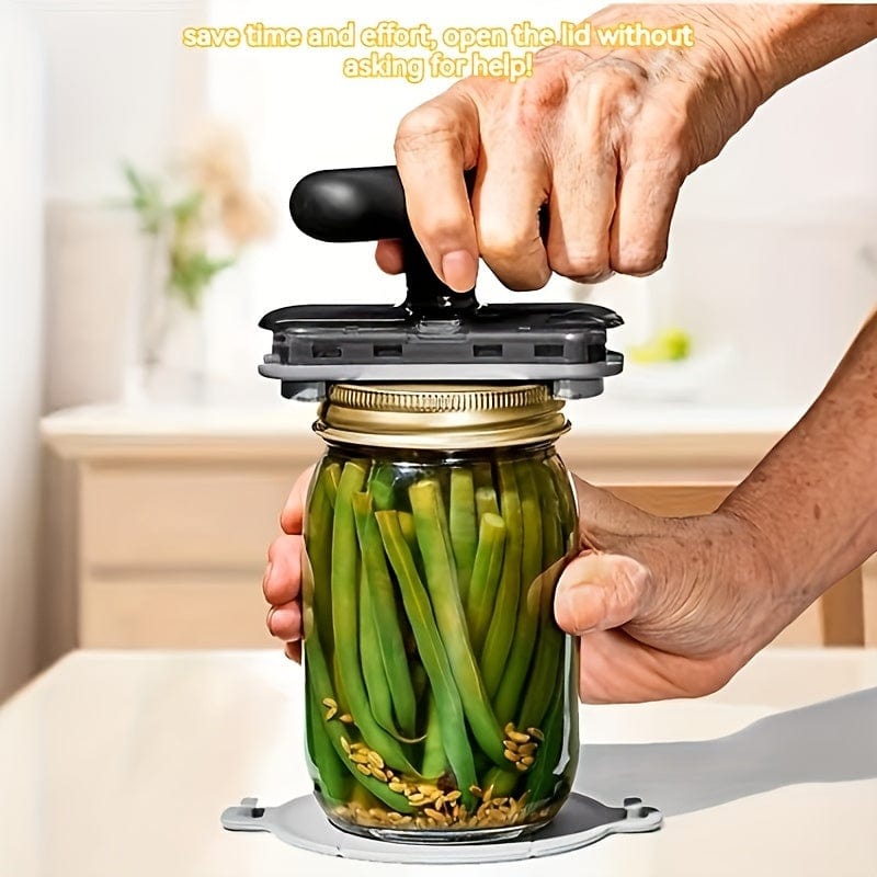 Ouvre-bocal & décapsuleur ajustable ouvre bocal