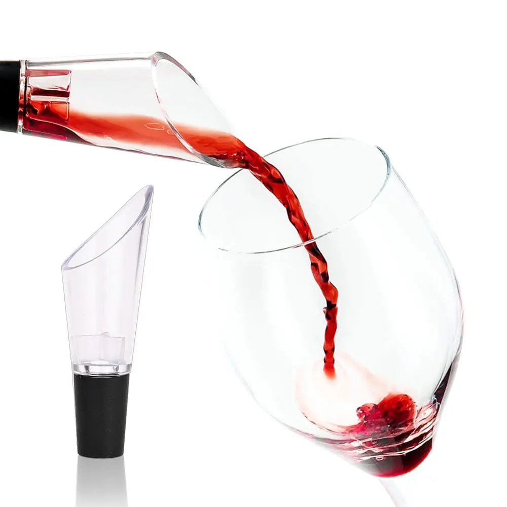 Ouvre-bouteille à vin sous pression air Pompe Vacuum Liège en Acier Inoxydable - Accessoire Cave à Vin