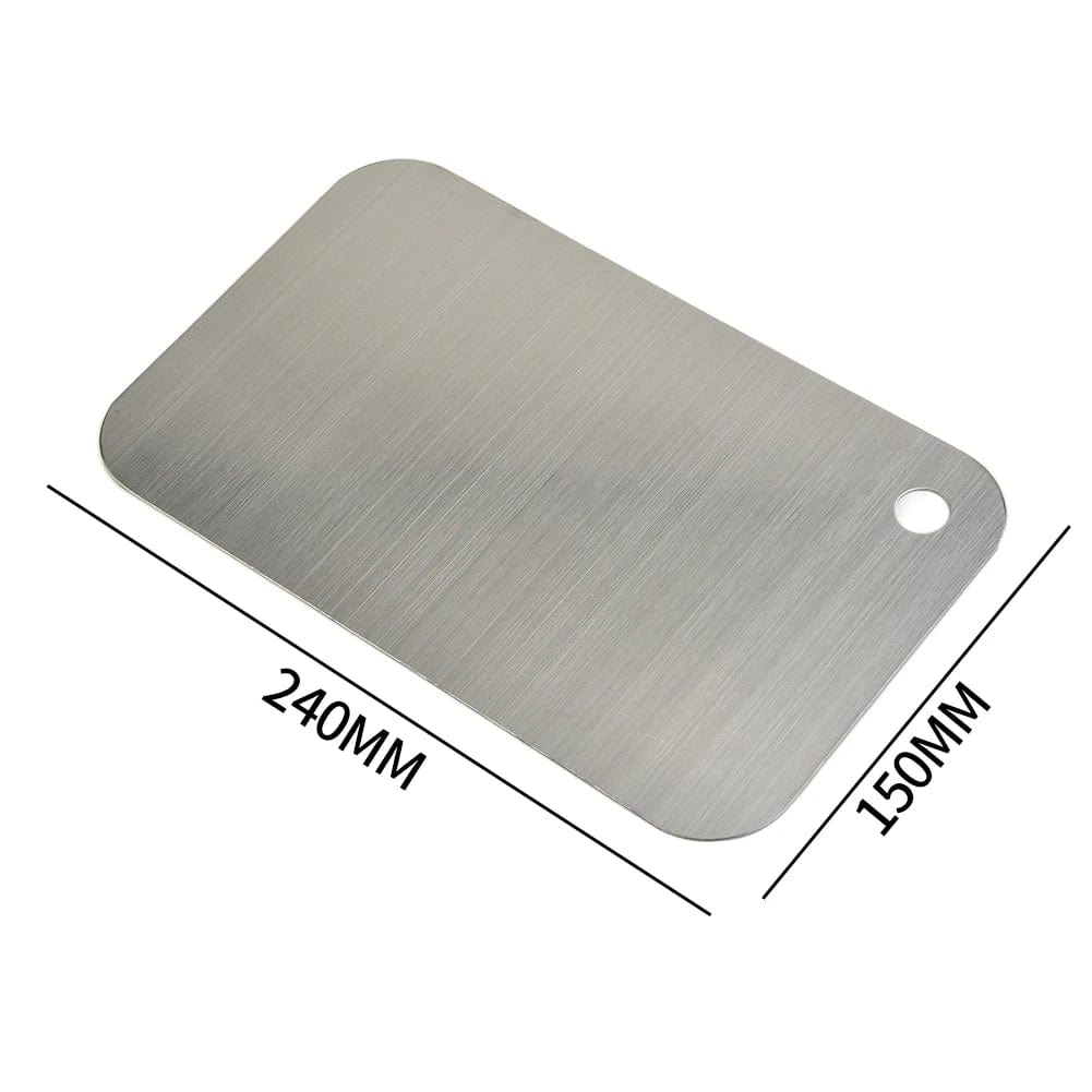 Planche à découper de cuisine en acier inoxydable multifonctionnelle Planche à Découper