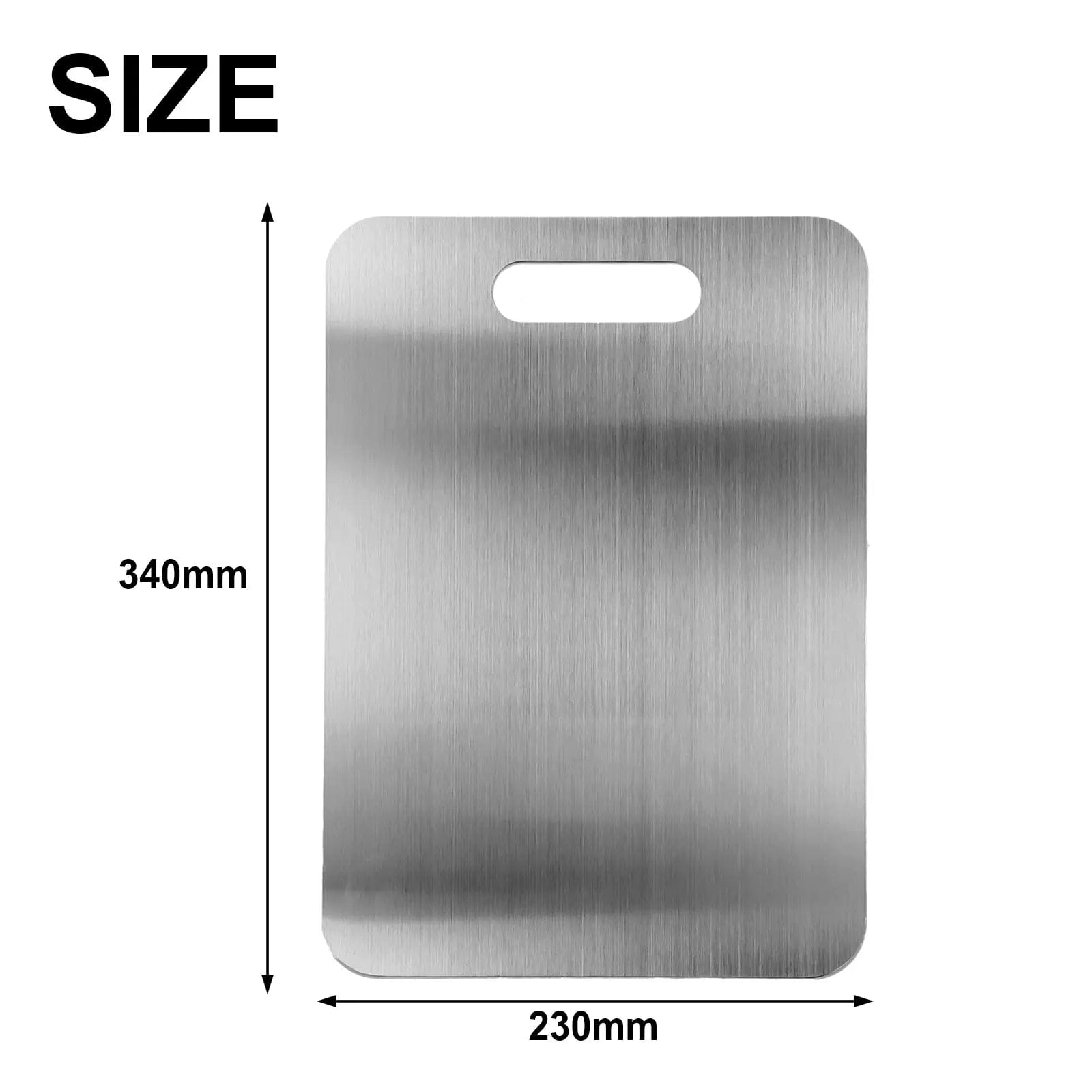 Planche à découper de cuisine en acier inoxydable multifonctionnelle Planche à Découper