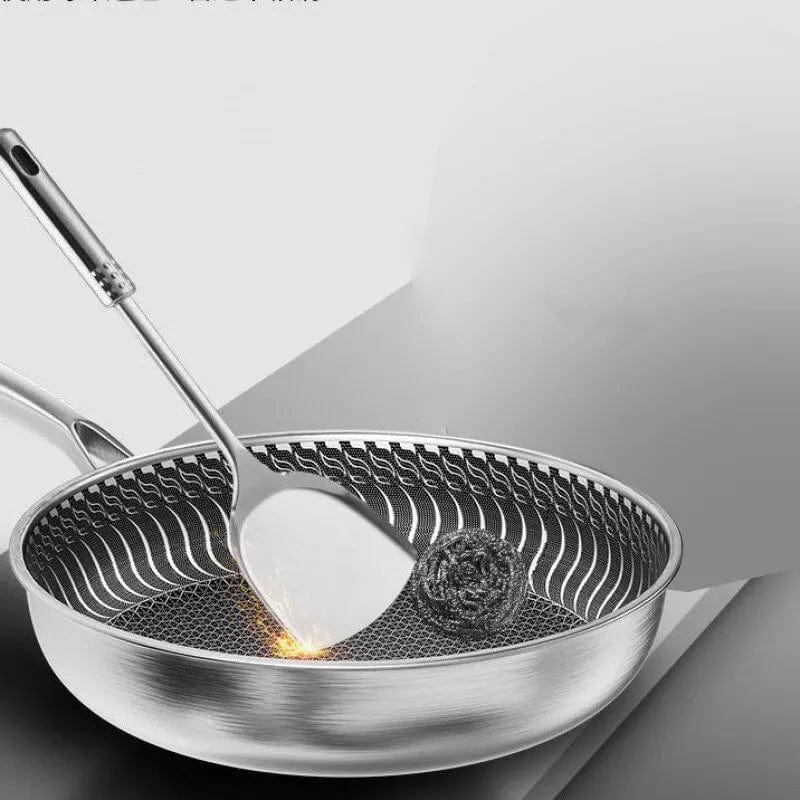 Poêle Innovante au Revêtement en nid d'abeille pour une Cuisson Parfaite