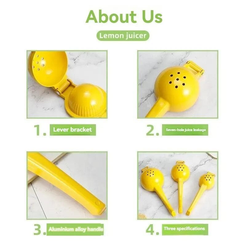 Presse-citron manuel coloré - Extracteur de jus compact