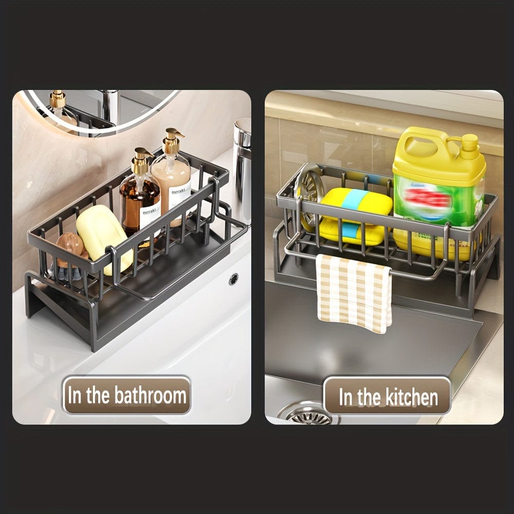 Range-éponge Cuisine Design Noir