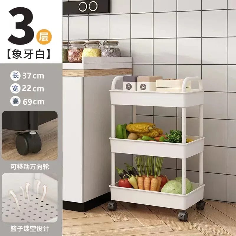 Rangement multi-étages pour la cuisine, le sol, la chambre de bébé, les snacks, la salle de bain