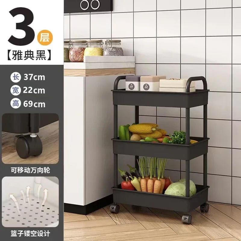 Rangement multi-étages pour la cuisine, le sol, la chambre de bébé, les snacks, la salle de bain